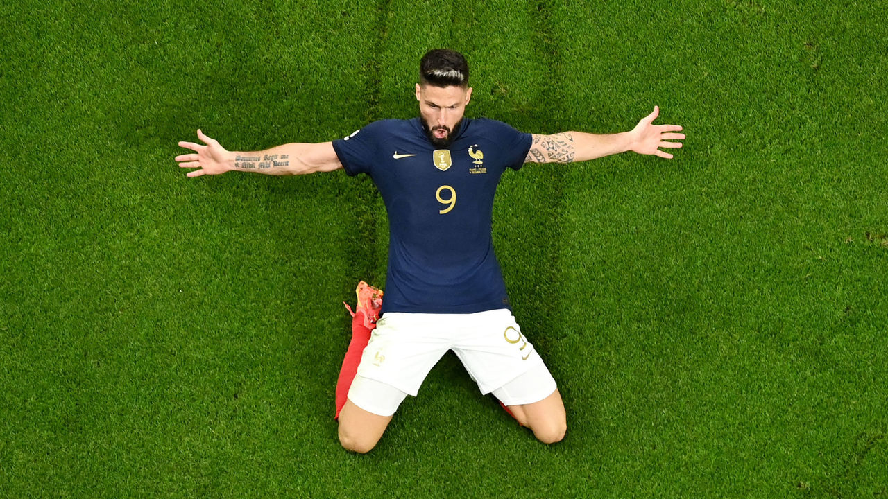 Giroud gets his moment in the sun after years of selfless service to France